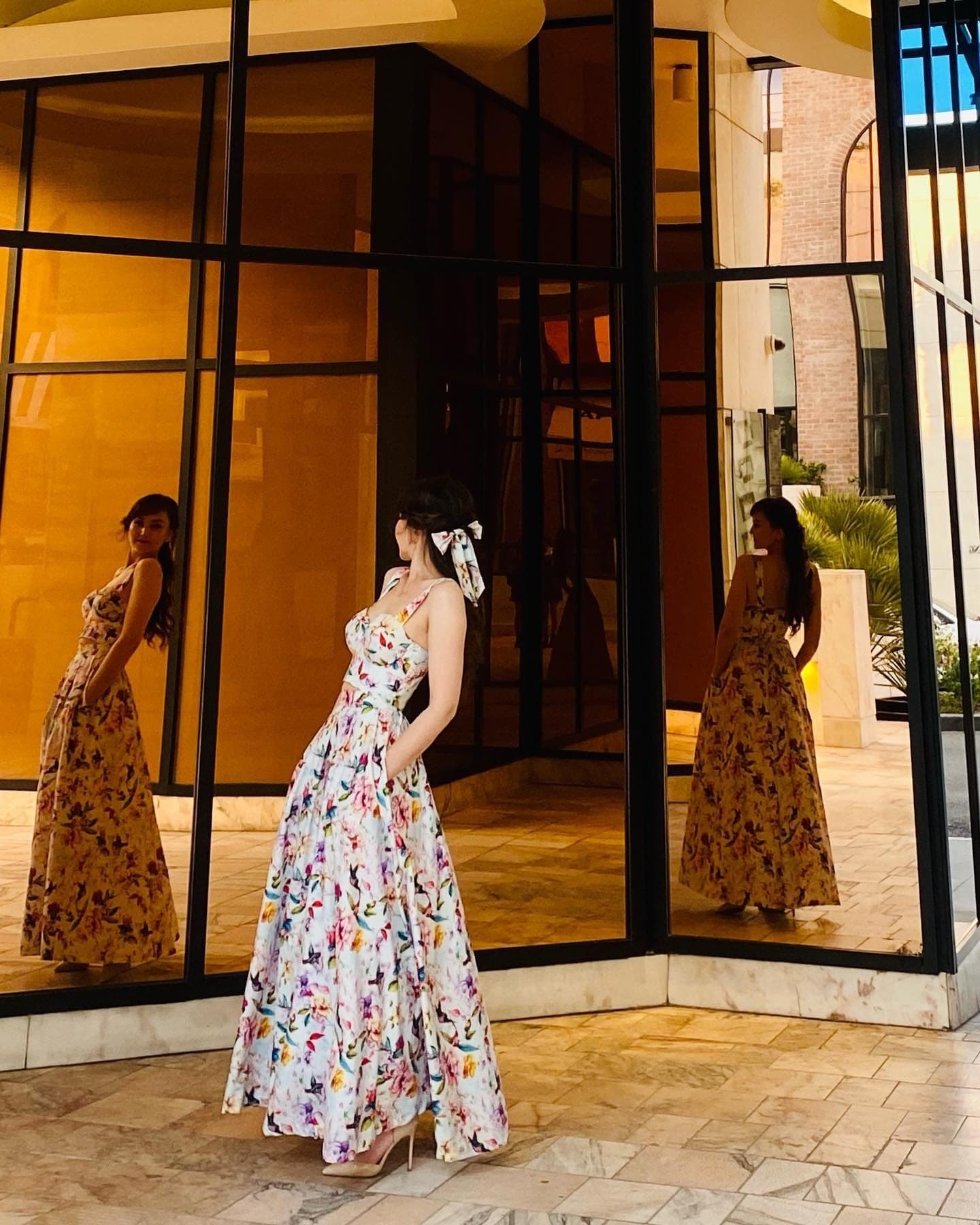 Oko Tilyeukhan, founder and designer of OT Haute Couture, editorial portrait